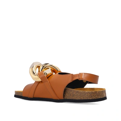 Shop Jw Anderson Leather Sandals