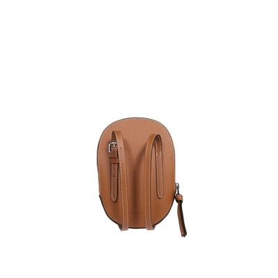 Jw Anderson J. W. Anderson Midi Cap Shoulder Bag With Leather Accents And Adjustable Strap