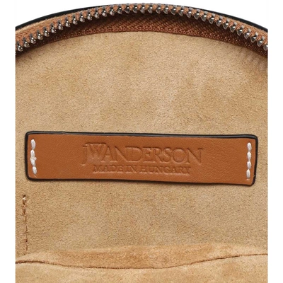 Jw Anderson J. W. Anderson Midi Cap Shoulder Bag With Leather Accents And Adjustable Strap