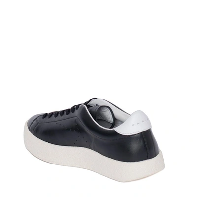 Shop Kenzo Leather Sneakers