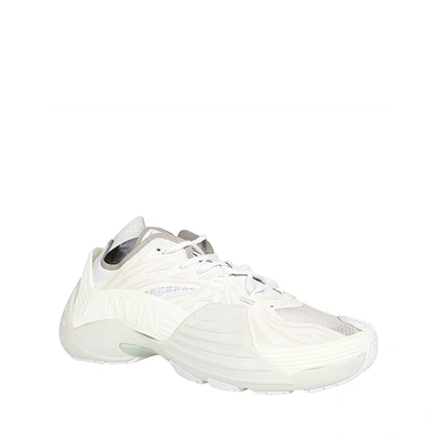 Lanvin Flash-x Mesh Upper Sneakers With Textured Panels
