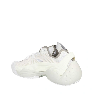 Lanvin Flash-x Mesh Upper Sneakers With Textured Panels
