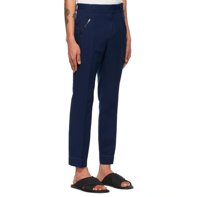 Shop Maison Margiela Cotton Denim Trousers