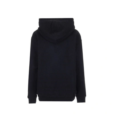 Shop Maison Margiela Logo Hooded Sweatshirt