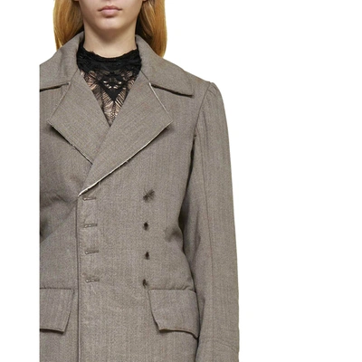 Shop Maison Margiela Wool Blazer