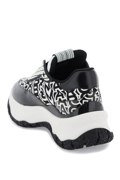 Shop Marc Jacobs The Monogram Lazy Runner Sneakers