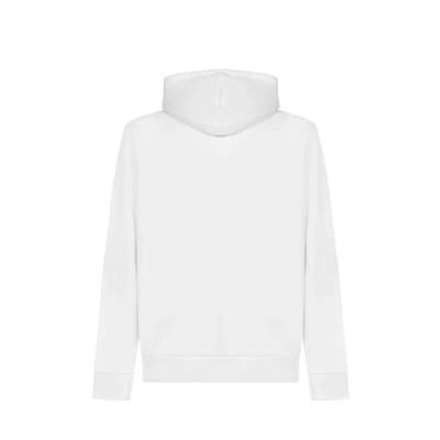 Shop Marcelo Burlon County Of Milan Cotton Logo Hooded Sweatshirt