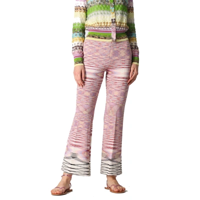 Shop Missoni Knitted Flared Pants