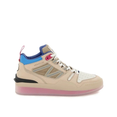 Shop Moncler Multi Color Pivot Sneakers