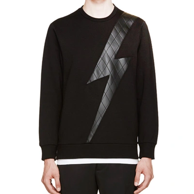 Shop Neil Barrett Fl Design Sweatshirt
