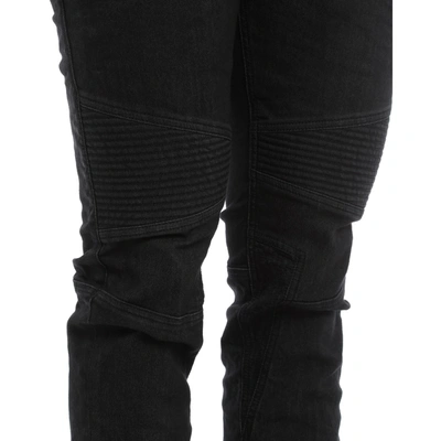 Shop Neil Barrett Cotton Denim Jeans