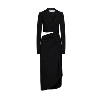 Off-white Cut-out Midi Dress Women