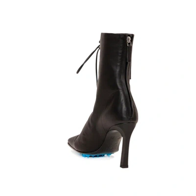 Off-white Off White Leather Heel Boots Women