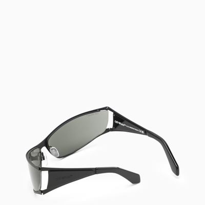 Shop Off-white Off White™ Black Acetate Sunglasses