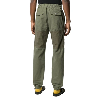 Shop Palm Angels Cotton Trousers