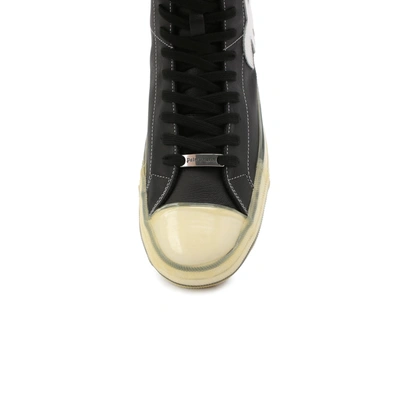 Shop Palm Angels High Top Vulcanized Sneakers