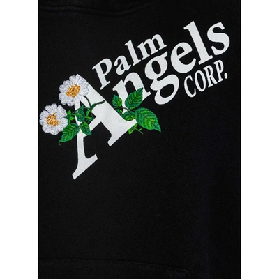 Shop Palm Angels Printed Logo Sweatshirt