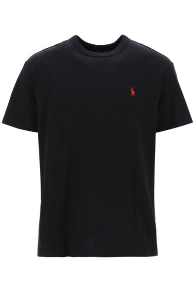 Shop Polo Ralph Lauren Classic Fit T Shirt In Solid Jersey