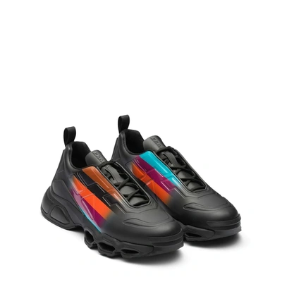 Prada Collision Cross Low-top Sneakers