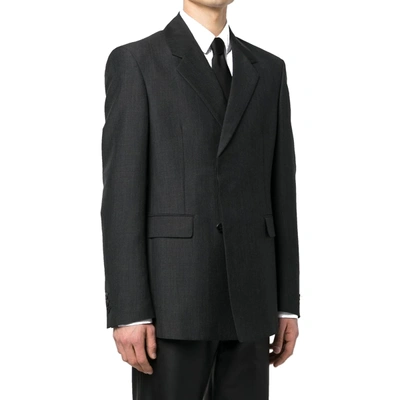 Prada Logo-patch Single-breasted Blazer