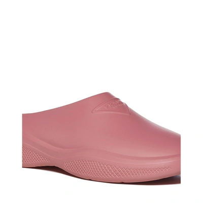 Shop Prada Mellow Rubber Mules