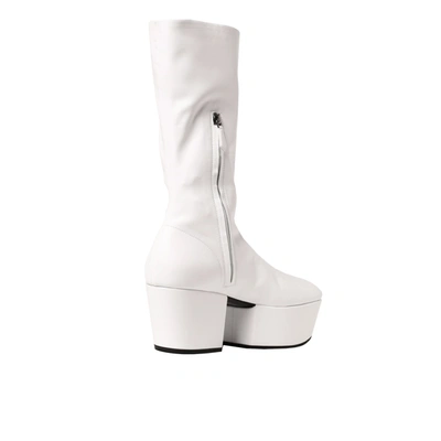 Shop Prada Platform Pull On Boots