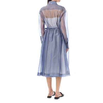 Shop Prada Silk Chiffon Dress
