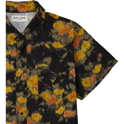 Shop Saint Laurent Printed Shirt