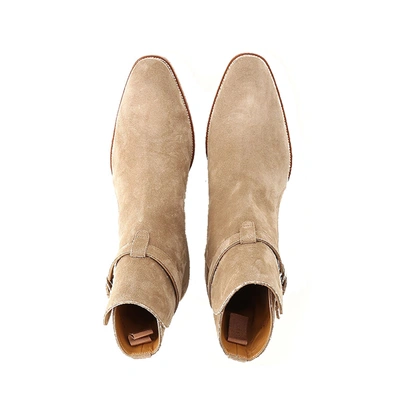 Shop Saint Laurent Wyatt Jodhpur Boots