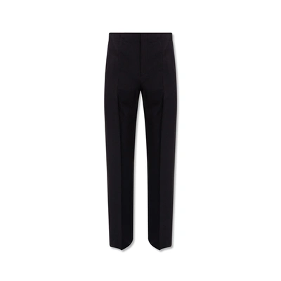 Shop Ferragamo Salvatore  Cotton And Silk Pants