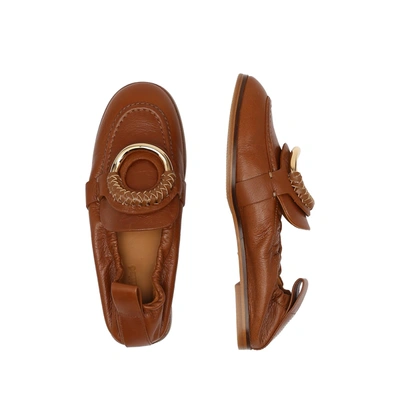 Shop See By Chloé See By Chloe See By Chloe Hana Leather Loafers