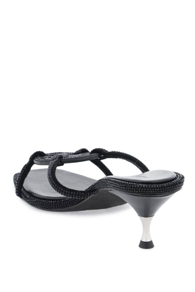 Shop Tory Burch Miller Geo Bombé Pavé Sandals