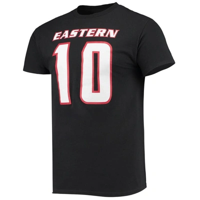 Shop Retro Brand Original  Cooper Kupp Black Eastern Washington Eagles Player T-shirt