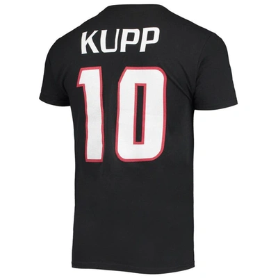 Shop Retro Brand Original  Cooper Kupp Black Eastern Washington Eagles Player T-shirt