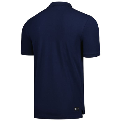 Shop Nike Blue England National Team Pique Polo