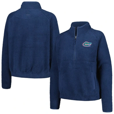 Shop Boxercraft Blue Florida Gators Everest Half-zip Sweatshirt