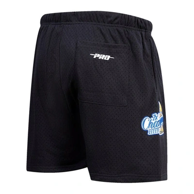Shop Pro Standard Black Golden State Warriors City Scape Mesh Shorts
