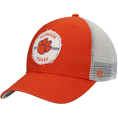 Shop 47 ' Orange Clemson Tigers Howell Mvp Trucker Snapback Hat