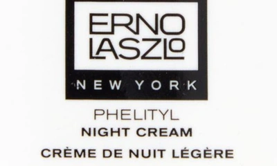 Shop Erno Laszlo Phelityl Night Cream, 1.7 oz