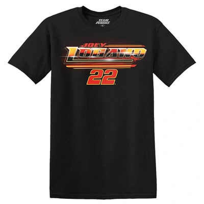 Shop Team Penske Black Joey Logano 2023 #22 Shell Pennzoil T-shirt