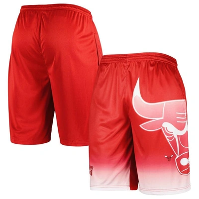 Shop Fanatics Branded Red Chicago Bulls Graphic Shorts