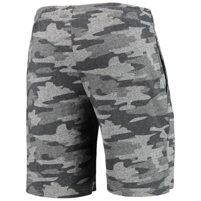 Shop Concepts Sport Charcoal/gray Michigan State Spartans Camo Backup Terry Jam Lounge Shorts