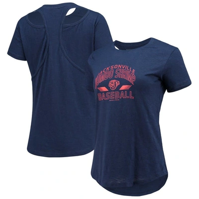 Shop Boxercraft Navy Jacksonville Jumbo Shrimp Cut It Out T-shirt