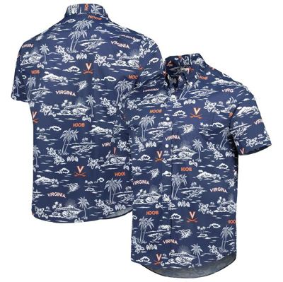 Shop Reyn Spooner Navy Virginia Cavaliers Classic Button-down Shirt