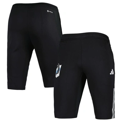 Shop Adidas Originals Adidas Black Minnesota United Fc 2023 On-field Training Aeroready Half Pants