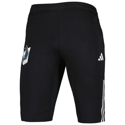 Shop Adidas Originals Adidas Black Minnesota United Fc 2023 On-field Training Aeroready Half Pants