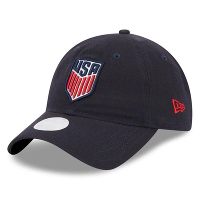 Shop New Era Navy Usmnt Core Classic 2.0 Adjustable Hat