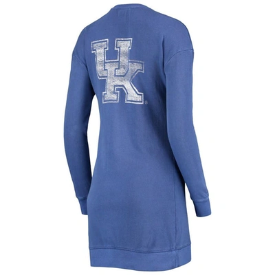 Shop Gameday Couture Royal Kentucky Wildcats 2-hit Sweatshirt Mini Dress