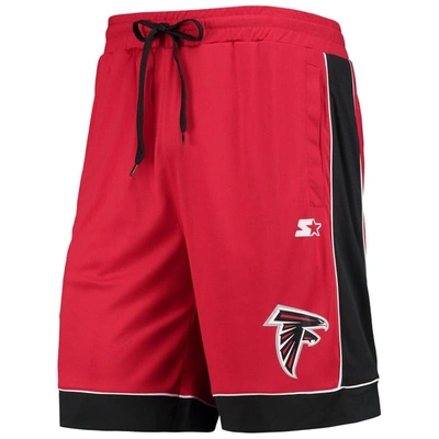 Shop Starter Red/black Atlanta Falcons Fan Favorite Fashion Shorts