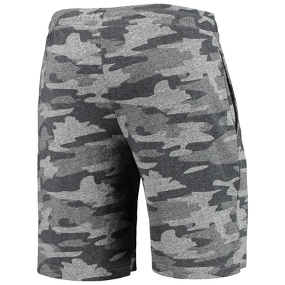 Shop Concepts Sport Charcoal/gray Penn State Nittany Lions Camo Backup Terry Jam Lounge Shorts